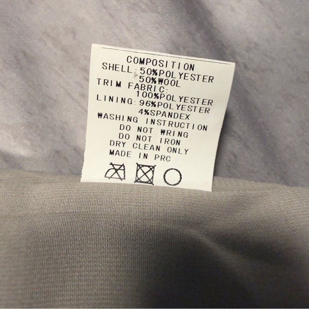 Blaque Label Small Grey Cap Sleeve Shift Dress with Pockets Heathered - Picture 10 of 11